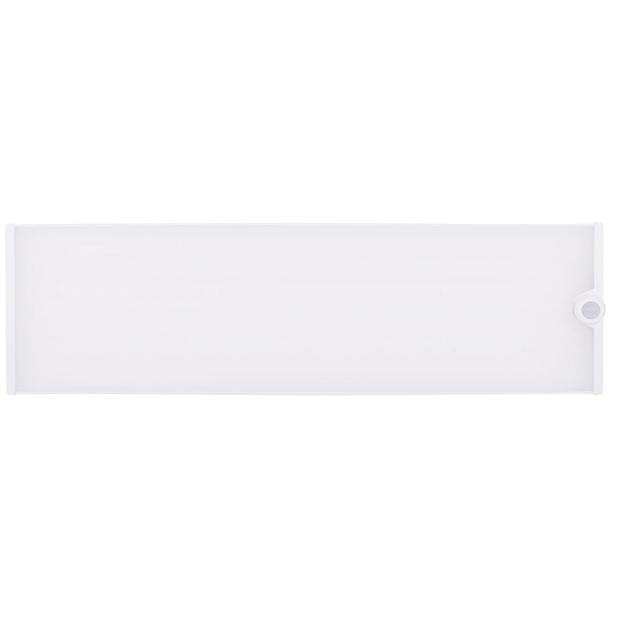 LED Linear High Bay Light 4FT Side Profile View Showing Ultra-Slim Body Design - Low Profile Selectable Wattage Shop Light