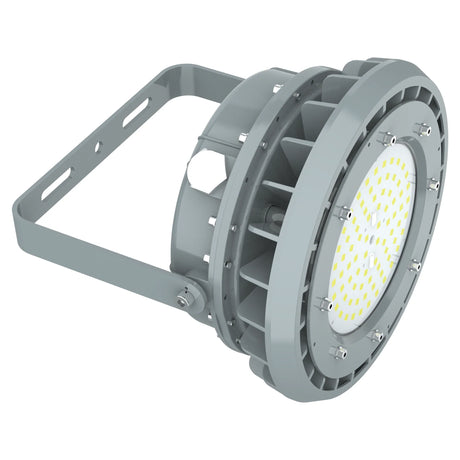 Round explosion proof LED high bay light B Series C1D2 for warehouses refineries and chemical plant hazardous locations