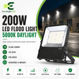 200W LED Flood Light 5000K IP65 for product overview with key specifications for commercial lighting applications.