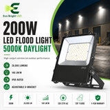 200W LED Flood Light 5000K IP65 for product overview with key specifications for commercial lighting applications.