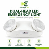 2W Dual-Head LED Emergency Light for product overview with key specifications for commercial lighting applications.