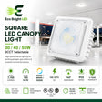 30/40/55W LED Canopy Light 3CCT for product overview with key specifications for commercial lighting applications.