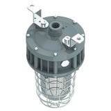 Industrial aluminum mounting base of 30W C1D2 LED jelly jar light for secure installation in hazardous areas.