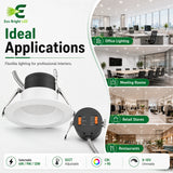 4 Inch Commercial LED Downlight shown in recommended commercial applications for efficient, reliable illumination.