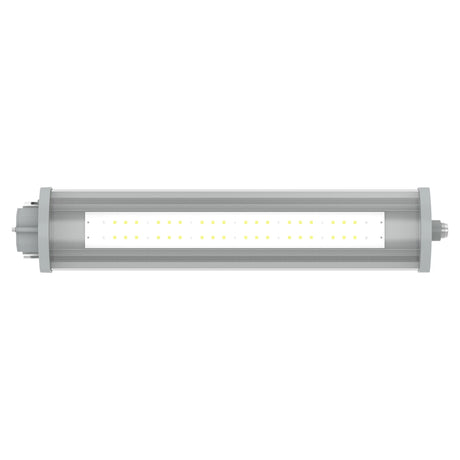Rear view of 40W C1D2 2ft linear explosion proof LED light, showing the rugged aluminum alloy housing for durability.
