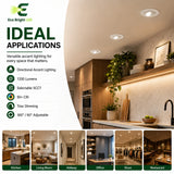 6 Inch Gimbal LED Retrofit Downlight shown in recommended commercial applications for efficient, reliable illumination.