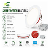 Key performance and design features of 6 Inch Fire Rated LED Downlight 15W for for commercial lighting projects.