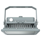 Top-down perspective of 60W C1D2 explosion proof square LED flood light, 8,400lm for industrial hazardous area safety.