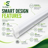 Key performance and design features of 8FT 60W Integrated LED Tube Light for Warehouse for commercial lighting projects.