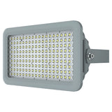 High-performance aluminum radiator cooling fins on a 150W C1D2 LED explosion proof fixture for heat management.