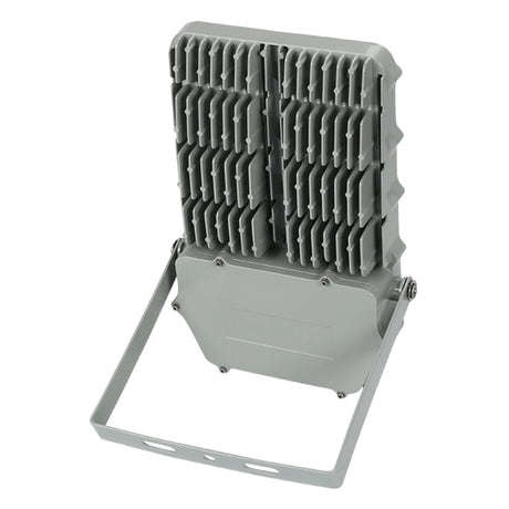 Top view of the IP67 rated driver housing and secure wiring port on a 200W C1D2 explosion proof LED flood light.
