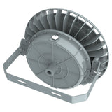 Side profile of 400W C1D2 explosion proof LED high bay featuring a corrosion-resistant and durable industrial housing.