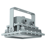 60W C1D1 explosion proof square LED flood light, 8,400 lumens 5000K, hazardous area safety lighting for industrial sites.