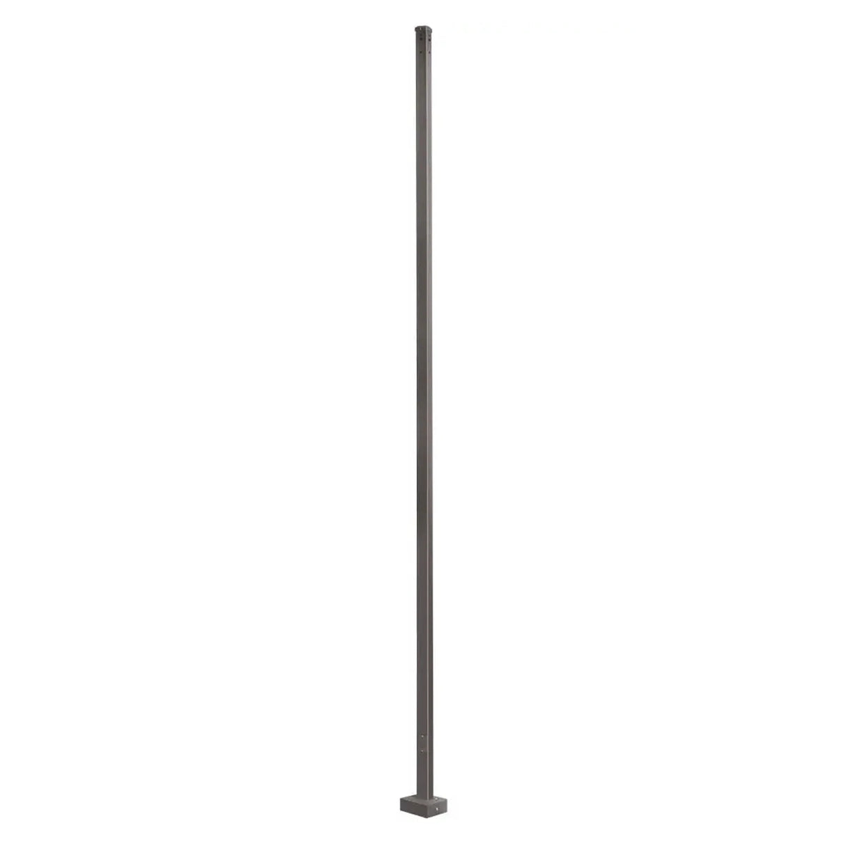 30 Ft Square Steel Light Pole 5x5 10 Gauge Parking Lot