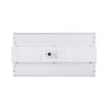 LED Linear High Bay Light 2FT Bottom View Showing LED Panel and Mounting Points - High Efficiency Selectable Wattage Shop Light