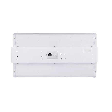 LED Linear High Bay Light 2FT Bottom View Showing LED Panel and Mounting Points - High Efficiency Selectable Wattage Shop Light