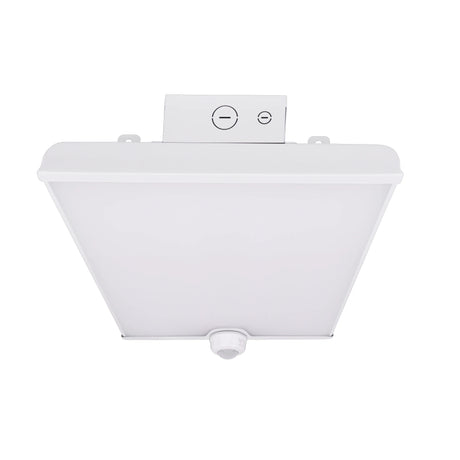 LED Linear High Bay Light 2FT Top View Showing Driver Box and Dimming Knob - 0-10V Dimmable Selectable Wattage Shop Light