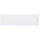 LED Linear High Bay Light 4FT Side Profile View Showing Slim Body and Driver Box - Low Profile Warehouse Shop Light