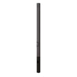 Tall square black steel light pole with direct burial base for parking lot installation